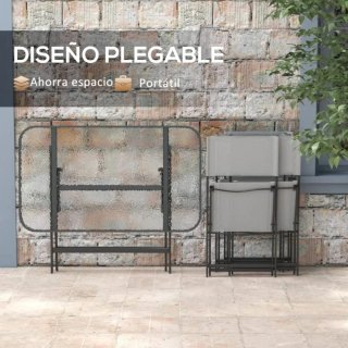 Mesa de cristal plegable (SOLO MESA)