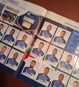Álbum Cromos Panini Mundial Rusia 2018