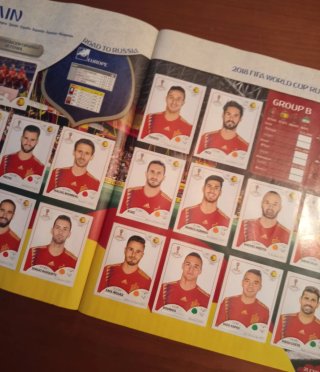 Álbum Cromos Panini Mundial Rusia 2018