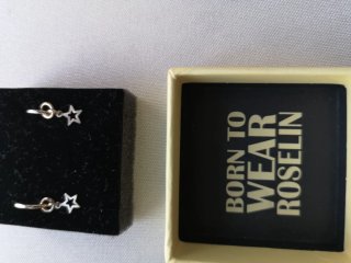 Pendientes Roselin Plata Estrella