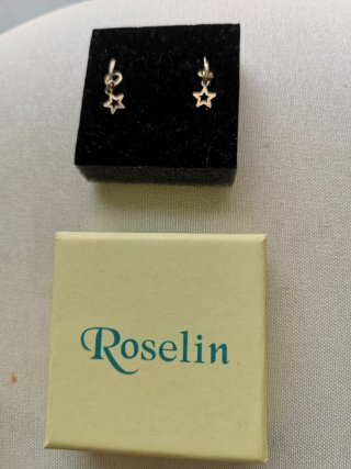 Pendientes Roselin Plata Estrella