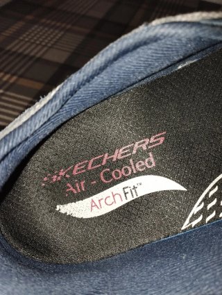 Scarpe Skechers Uomo 41.5 Blu/Grigie