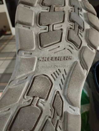 Scarpe Skechers Uomo 41.5 Blu/Grigie