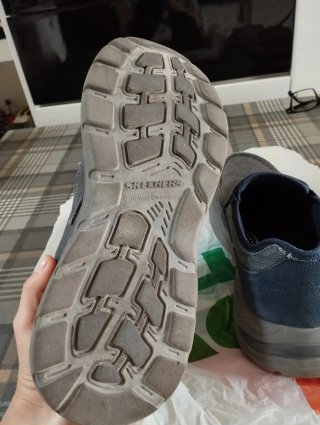 Scarpe Skechers Uomo 41.5 Blu/Grigie