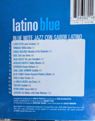CD LATINO BLUE - Blue Note Jazz con Sabor Latino