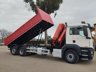 MAN TGM 33 440-CAMIONES GRUA