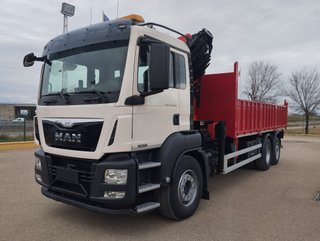 MAN TGM 33 440-CAMIONES GRUA