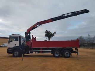 MAN TGM 33 440-CAMIONES GRUA