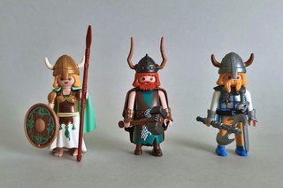 Playmobil Lote 3 Vikingos.
