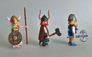 Playmobil Lote 3 Vikingos.