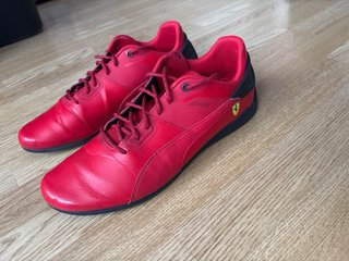 Zapatillas Puma Ferrari Rojas y Negras