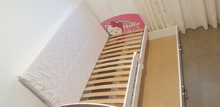 Cama infantil Hello Kitty con cajones
