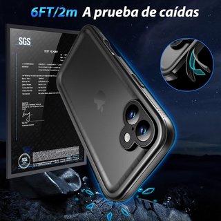 Funda impermeable antigolpes integral iPhone 16