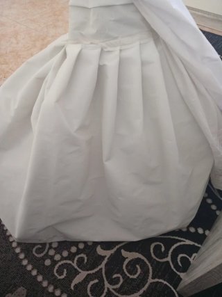 Cancán de niña blanco
