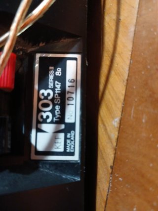 Amplificador Denon PMA280 Altavoces KEF 303 SP1147