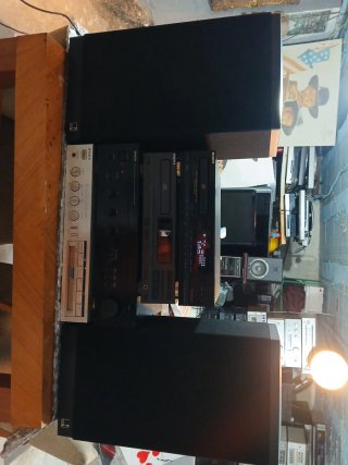 Amplificador Denon PMA280 Altavoces KEF 303 SP1147