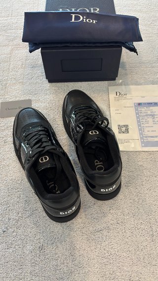 Zapatillas Dior Negras Charol