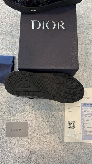 Zapatillas Dior Negras Charol