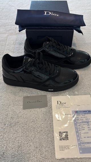 Zapatillas Dior Negras Charol