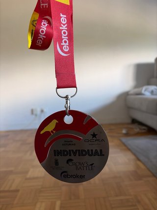 Medalla Campeonato España OCR Individual 2021