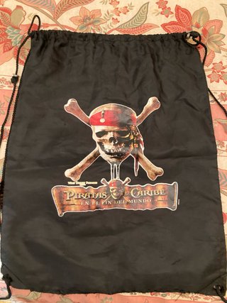 Mochila Piratas del Caribe Negra