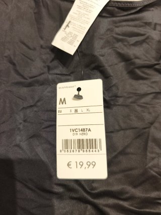 Tutina Tezenis nera taglia M