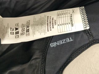 Tutina Tezenis nera taglia M