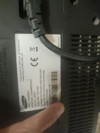 TV Samsung Negra 32 pulgadas