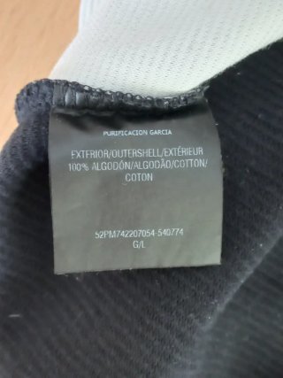 Top Purificación García Negro/Blanco Talla L