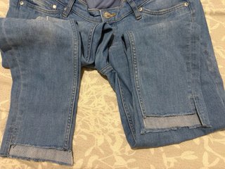 Vaqueros premamá C&A talla L + otro H&M