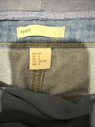 Vaqueros premamá C&A talla L + otro H&M