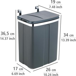 Wenko cubo basura cocina armario práctico