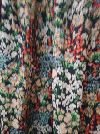 Vestido estampado floral talla única