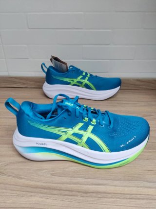 Zapatillas Asics Gel-Zirus 9 Azul/Verde de segunda mano por 120