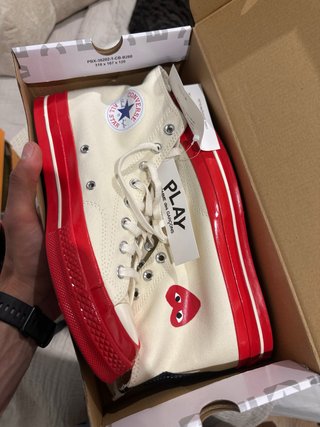 Converse x Comme des Garçons PLAY Chuck Taylor
