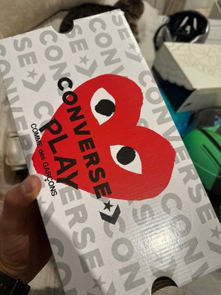 Converse x Comme des Garçons PLAY Chuck Taylor
