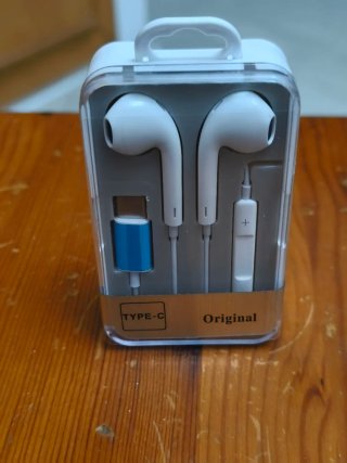 Auriculares Blancos Tipo C y Jack     elige
