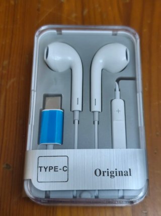 Auriculares Blancos Tipo C y Jack     elige