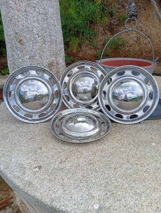 Tapacubos Acero Mini Morris Clásico (4uds)