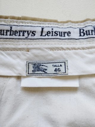 Pantalón Burberrys Vintage Beige Pinzas