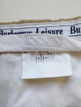 Pantalón Burberrys Vintage Beige Pinzas