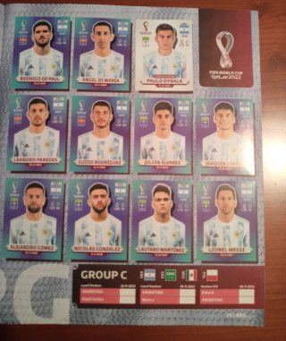 Álbum Cromos Panini FIFA World Cup Qatar 2022