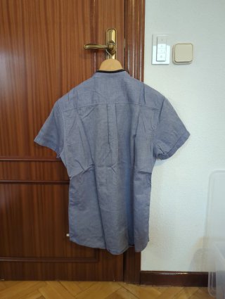 Camisa Springfield manga corta azul Talla M