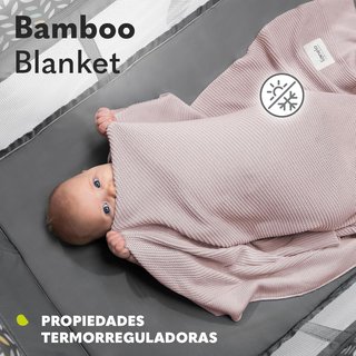 Lionelo manta bebé ligera suave antibacteriana