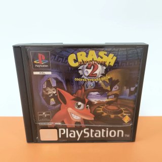 CRASH BANDICOOT 2 CORTEX STRIKES BACK PS1 SONY