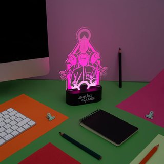 Lámpara LED escritorio decoración gamer multicolor