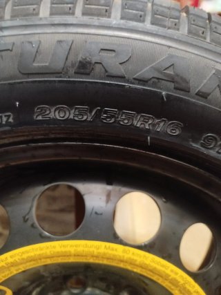 Rueda de auxilio Bridgestone