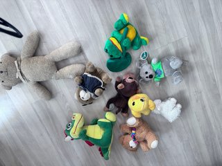Lote de peluches variados