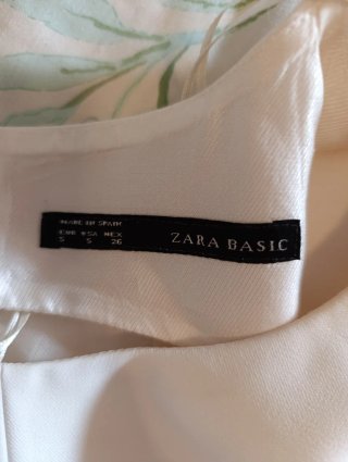 Vestido blanco sin mangas