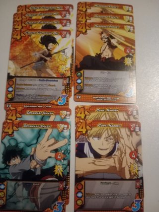MyHeroAcademia: 2 mazos  INICIO Yaoyorozu vs Stein